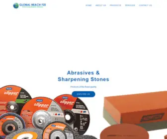 GlobalreachfZe.com(Global Reach) Screenshot