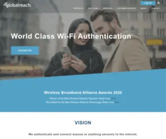 Globalreachtech.com(GlobalReach Technology) Screenshot