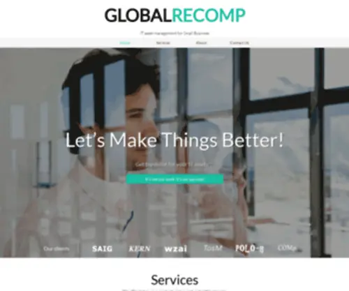 Globalrecomp.com(Main) Screenshot