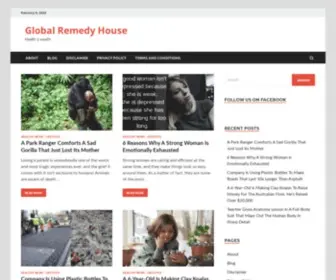 Globalremedyhouse.com(Welcome) Screenshot