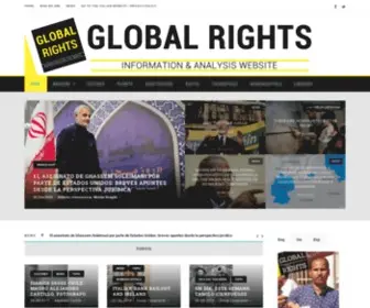 Globalrights.info(Global rights) Screenshot
