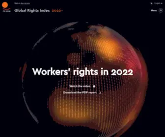 Globalrightsindex.org(Globalrightsindex) Screenshot