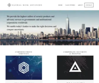 Globalriskadvisors.com(Global Risk Advisors) Screenshot