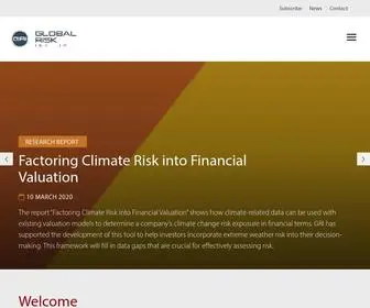 Globalriskinstitute.org(Global Risk Institute in Financial Services) Screenshot