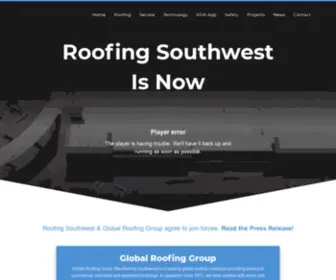 Globalroofinggroup.com(Commercial Roofing Contractors) Screenshot