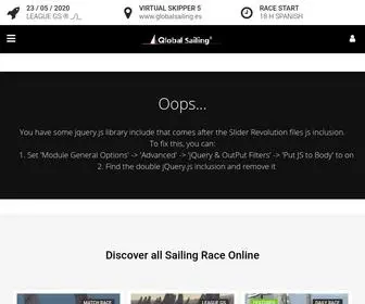 Globalsailing.es(Virtual Skipper) Screenshot