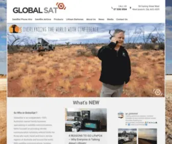 Globalsat.com.au(The GlobalSat Escape) Screenshot