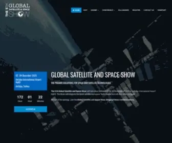 Globalsatshow.com(The Global SatShow) Screenshot