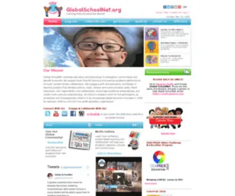 Globalschoolhouse.org(Global SchoolNet) Screenshot