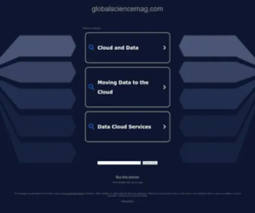 Globalsciencemag.com(Globalsciencemag) Screenshot