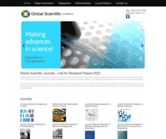 GlobalscientificJournal.com(Global Scientific Journal) Screenshot