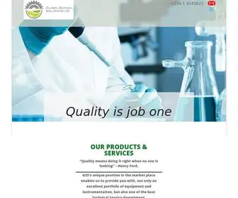 Globalscitechsolutionsltd.com(Global Scitech Solutions) Screenshot