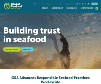 Globalseafood.org(Global Seafood Alliance) Screenshot