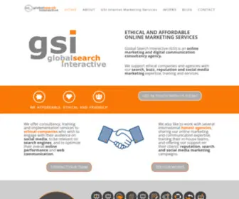 Globalsearchinteractive.net(Global Search Interactive) Screenshot