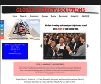 Globalsecuritysolutionsllc.com(Global Security Solutions) Screenshot