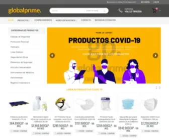 Globalseguridad.cl(Global Prime Seguridad Industrial) Screenshot