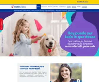 Globalseguroscolombia.com(Global Seguros) Screenshot