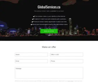 Globalservices.ca(Global Money Transfer) Screenshot