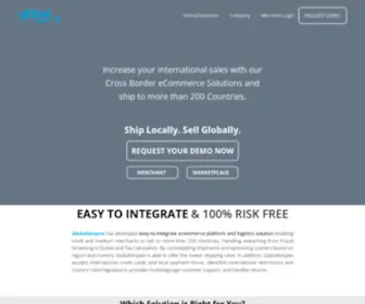 Globalshopex.com(International Fulfillment Solutions) Screenshot