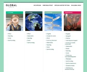 Globalskole.no(Global skole) Screenshot