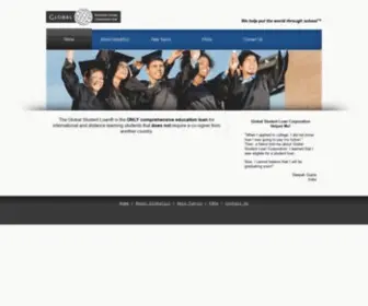 Globalslc.com(Global Student Loan Corporation) Screenshot