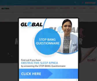 Globalsleepcarecentre.com(Global Sleep Care Centre Inc) Screenshot