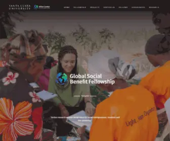 Globalsocialbenefit.institute(Santa Clara University // Miller Center for Social Entrepreneurship) Screenshot