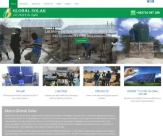 Globalsolar.co.zw(GLOBAL SOLAR) Screenshot