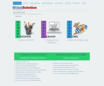 Globalsolution.sk(Webdesign, Eshop, CMS systémy na mieru) Screenshot