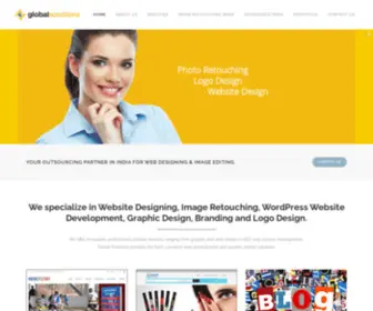 Globalsolutionindia.com(Image Editing India) Screenshot