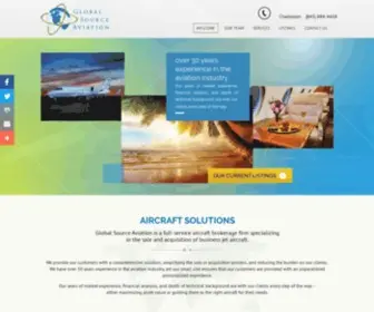 Globalsourceaviation.com(Global Source Avaiation LLC) Screenshot