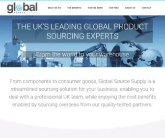 Globalsourcesupply.com(Global Source Supply) Screenshot