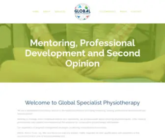 Globalspecialistphysio.com(Global Specialist Physiotherapy) Screenshot