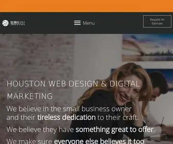 Globalspex.com(Houston Web Designer & Sugar Land Texas) Screenshot