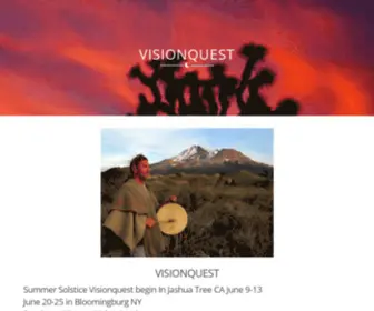 Globalspiritfamily.com(Visionquest) Screenshot