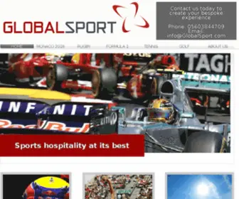 Globalsport.com(HTML) Screenshot