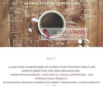 Globalstakesconsulting.com(GLOBALSTAKES CONSULTING) Screenshot