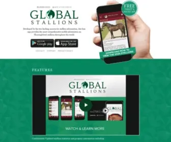 Globalstallionsapp.com(Global Stallions App) Screenshot