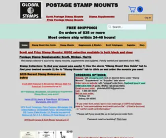 Globalstamps.com(Global Stamps) Screenshot