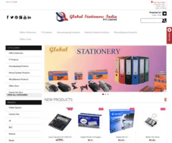 Globalstationersindia.com(Global Stationers India Pvt. Ltd) Screenshot