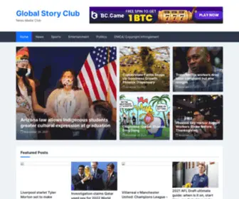 Globalstoryclub.com(Global Story Club) Screenshot