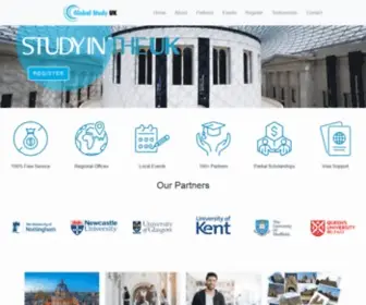 Globalstudyuk.com(Study in the UK l Apply to UK Universities l Home) Screenshot