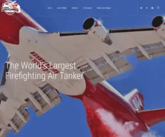 Globalsupertanker.com(The Worlds Largest Firefighting Air Tanker) Screenshot