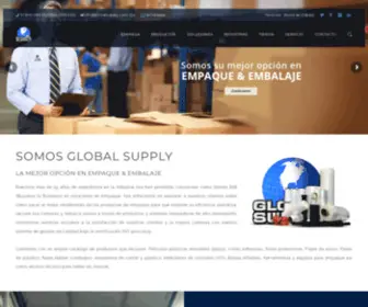 Globalsupply.com.mx(Soluciones en empaque y embalaje) Screenshot