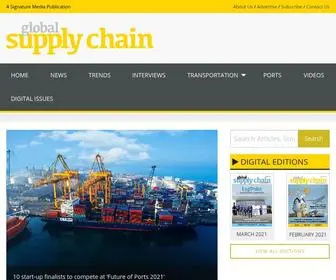 Globalsupplychainme.com(Global Supply Chain ME) Screenshot