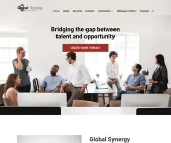 Globalsynergyrecruitment.com(Global Synergy Recruitment) Screenshot