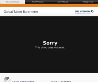 Globaltalentbarometer.com(Global Talent Barometer) Screenshot