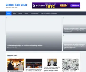 Globaltalkclub.com(Global Talk Club) Screenshot