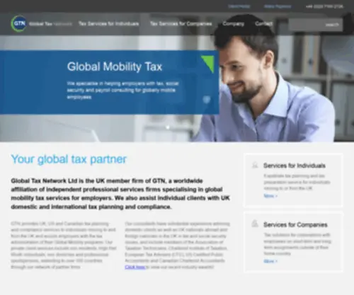 Globaltaxnetwork.co.uk(Global Tax Network Ltd is the U.K. member firm of Global Tax Network (GTN)) Screenshot