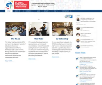 Globalteachers.org(Global Teachers Institute) Screenshot